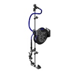 T&S Brass B-1433-01M-QDS - Hose Reel Assembly, wall mount, 8