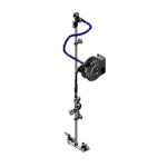 T&S Brass B-7102-U1CXS1E - Hose Reel Assembly, 12' stainless steel Open Reel