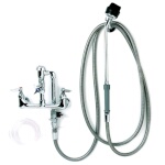 T&S Brass B-2117 - Special Equipment Washer, spray unit, 12 foot flex. stainless steel hose