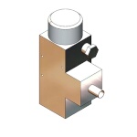 T&S Brass B-2173 - Soap Injector Valve, male garden hose thread outlet