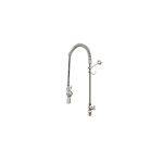 T&S Brass B-2285-BC - Pre-Rinse Unit, deck mounted single control base faucet, 1