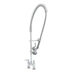 T&S Brass B-2288 - Pre-Rinse Unit, spring action gooseneck, 4