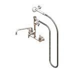 T&S Brass B-2308 - Base Faucet, add-on faucet, swing nozzle, atmospheric vacuum