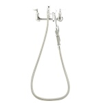 T&S Brass B-2313 - Pot Filler Faucet, quick disconnect hook nozzle, quick discon