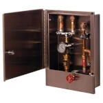 T&S Brass B-2339-LR - Hose Reel Control Cabinet, with control valve & dual check valves