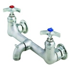 T&S Brass B-2480 - Service Sink Faucet, splash mount, 8