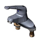T&S Brass B-2710-LH - Faucet, single lever, 4