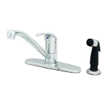 T&S Brass B-2730-WS - Faucet, single lever, deck mount, 8