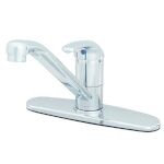 T&S Brass B-2731-VF05 - Faucet, single lever, deck mount, 9