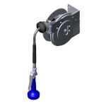 T&S Brass B-7102-08H - Hose Reel, open, stainless steel, 3/8