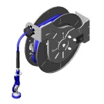 T&S Brass B-7142-01 - Hose Reel System, open, stainless steel, 3/8