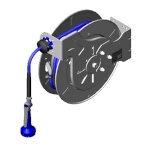 T&S Brass B-7142-08H - Hose Reel System, open, stainless steel, 3/8