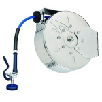 T&S Brass B-7142-C01 - Hose Reel System, enclosed, stainless steel, 3/8