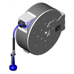 T&S Brass B-7142-C08M - Hose Reel System, enclosed, stainless steel, 3/8