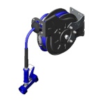 T&S Brass B-7212-02 - Hose Reel System, open, epoxy coated steel, ABS drum, 3/8