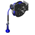 T&S Brass B-7212-08M - Hose Reel System, open, epoxy coated steel, 3/8