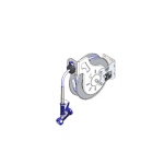 T&S Brass B-7232-02 - Hose Reel System, open, epoxy coated steel, 3/8