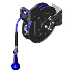 T&S Brass B-7232-08M - Hose Reel System, open, epoxy coated steel, 3/8