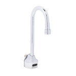 T&S Brass EC-3101 - ChekPoint Electronic Faucet, wall mount, rigid gooseneck wit
