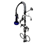 T&S Brass MPQ-2DLV-08-CR - EasyInstall Mini Pre-Rinse Units, deck mount, single