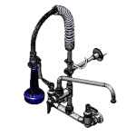 T&S Brass MPR-8WLN-12 - EasyInstall Mini Pre-Rinse Units, wall mount, 12