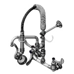 T&S Brass MPX-8WWV-08-CR - Mini Pre-Rinse Unit, low flow spray valve, 8