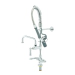 T&S Brass MPY-2DCN-06 - Mini Pre-Rinse Unit, single hole deck base faucet, compa