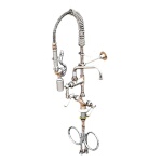 T&S Brass MPY-2DCN-08 - EasyInstall Mini Pre-Rinse Units, wall mount, single hol