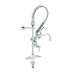 T&S Brass MPZ-2DLN-06-CR - Mini Pre-Rinse Unit, spring action, 6