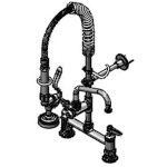 T&S Brass MPZ-8DLN-06 - Mini Pre-Rinse Unit, 8
