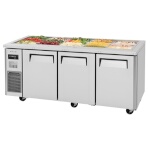 Turbo Air JBT-72-N - Refrigerated Buffet Table, three-section, 70-7/8