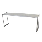 Turbo Air TSOS-P6-T - Single Overshelf, 18/304 stainless steel, for pizza prep table