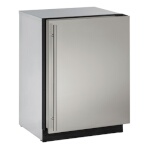 U-Line U-2224RS-00B - Undercounter Refrigerator, 23-5/8