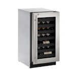 U-Line UHWC518-SG51A - Wine Captain Refrigerator, 17-3/4
