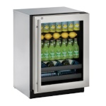 U-Line UHBV524-SG41A - Undercounter Refrigerator, 23-5/8