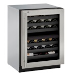 U-Line UHWC524-SG41A - Wine Captain Refrigerator, 22-5/8