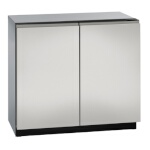 U-Line U-3036BVWCINT-60B - Undercounter Dual Temp, 35-7/16