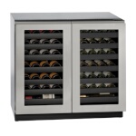 U-Line U-3036WCWCINT-00B - Wine Refrigerator, 35-7/16