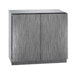 U-Line U-3036WCWCINT-60B - Wine Refrigerator, two-section, 35-7/16