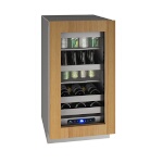 U-Line UHBV518-IG01A - Undercounter Refrigerator, 17-3/4