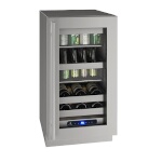 U-Line UHBV518-SG01A - Undercounter Refrigerator, 17-3/4
