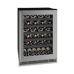 U-Line UHWC124-SG01A - Wine Refrigerator, 24