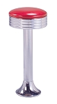 Vitro 1500-782 - Classic Grooved Ring Stool with Fountain Base, 30