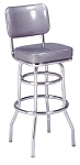 Vitro 215-531 SH - Classic Stool with Double Ring Base, 30