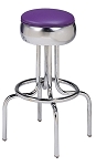 Vitro 264-781/46 - Classic Bulged Ring Stool with Bent Legs, 30