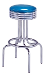 Vitro 264-782/49 NS - Classic Grooved Ring Stool with Bent Legs, 30