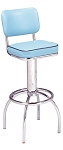 Vitro 300-531 SH - Classic Hood Seat Stool with Back & Arch Legs, 30