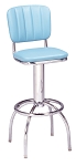 Vitro 300-939 CB - Classic Stool with Channel Back & Arch Legs, Grade 5
