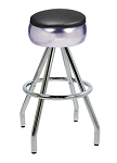 Vitro 400-781/46 - Classic Bulged Ring Stool with Pyramid Base, 30