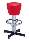 Vitro 500-161 - Classic Drum Seat Stool with Cross Feet, Grade 5